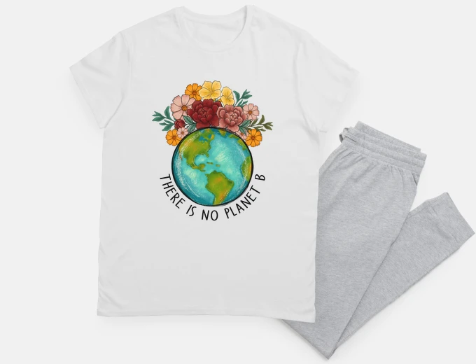 Pyjama réchauffement climatique pas planète B nuit sommeil 
