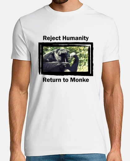 Playera rechazar la humanidad
