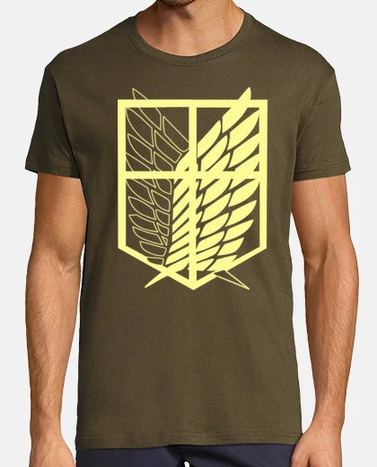 T-shirt recon corpo shingeki no jin kyo