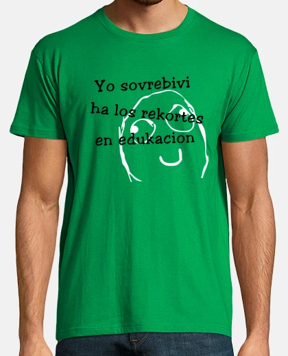 Camiseta Recortes en educación