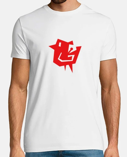 T-shirt red bird logo design