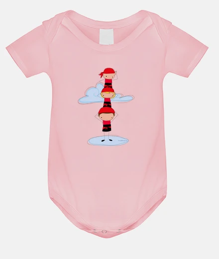 Kids red castellers