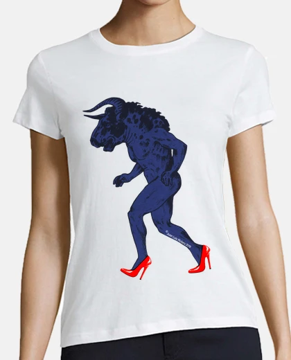 T-shirt red chic