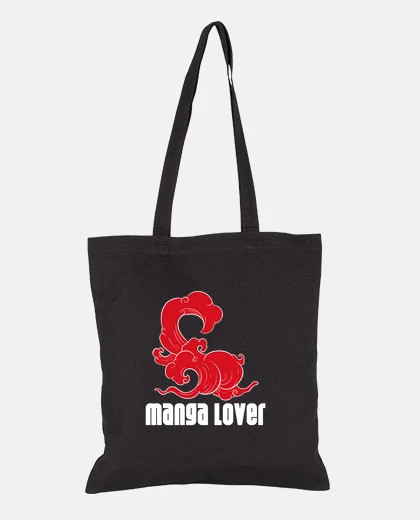 Bag red cloud logo manga lover
