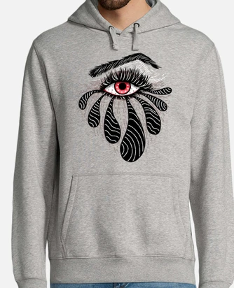 Red eye hoodie deals