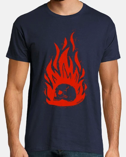 T-shirt red fire