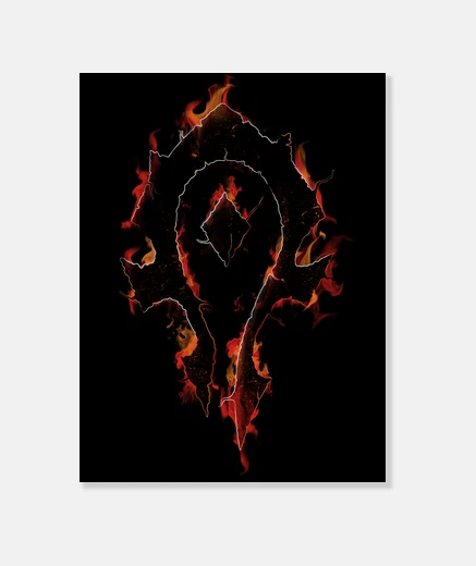 Lienzo Red Flames