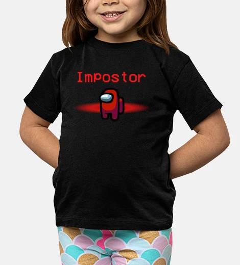 Children's red impostor among us