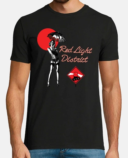 T-shirt Red Light District (Amsterdam)