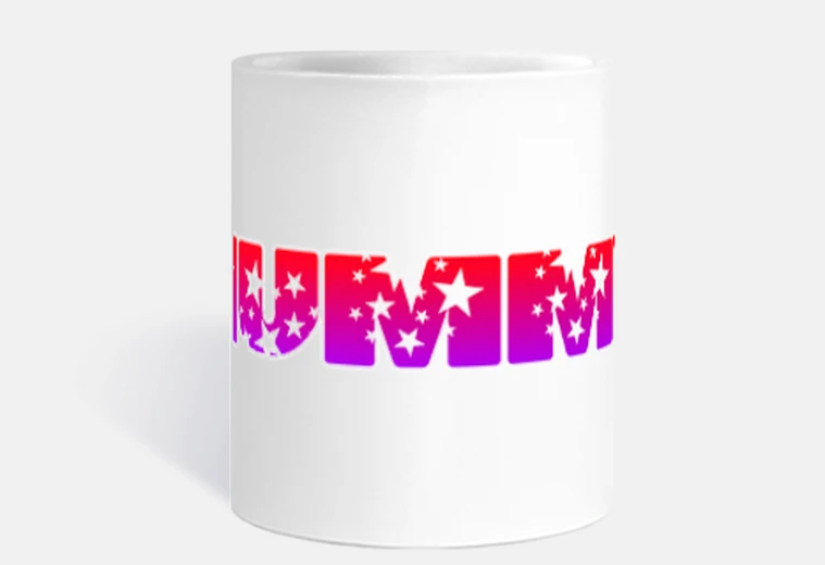 Cup red mummy