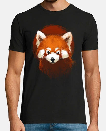 Camiseta Red panda sunset - Animal Nature