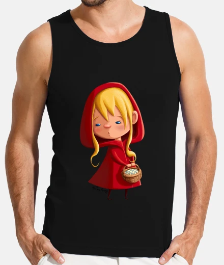 Tee-shirt red riding hood - manches garçon