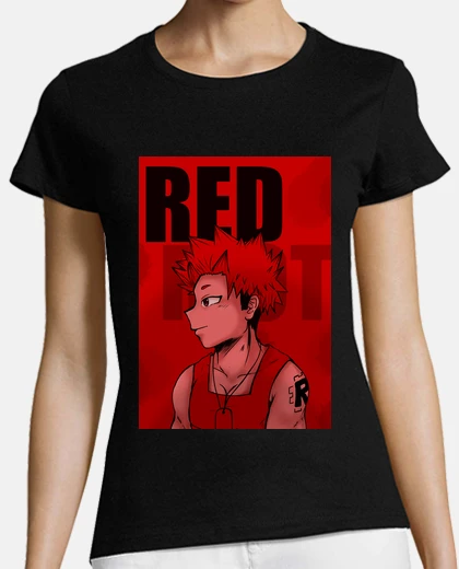Playera Red Riot - Kirishima Eijiro