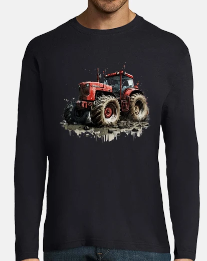 T-shirt red tractor