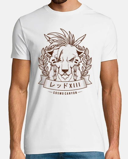 T-shirt red xiii cosmo canyon
