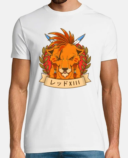 T-shirt red xiii tattoo