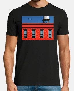 Red building