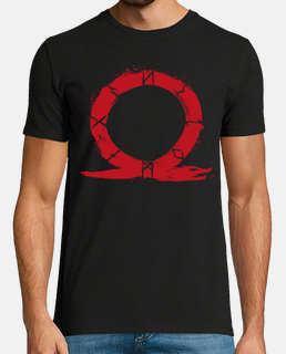 red omega symbol