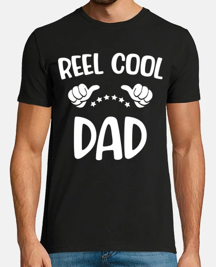 T-shirt reel trendy dad fun ny dad gift festa d