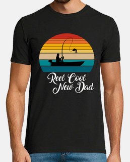 Reel cool big papa fishing gifts t-shirt