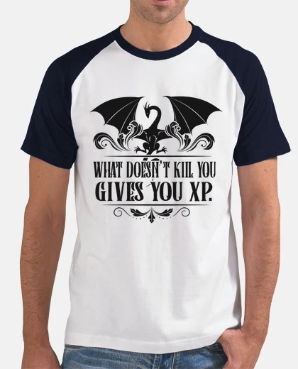 T-shirt regali rpg da tavolo xp dragon master