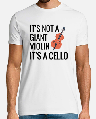 T-shirt regali divertenti violoncello