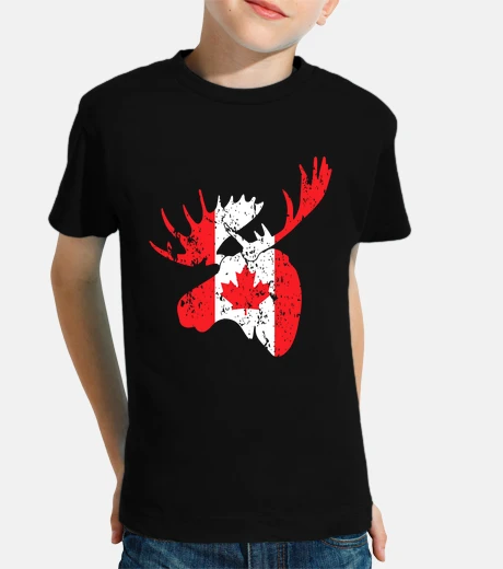 Abbigliamento regalo canadese alce bandiera canada