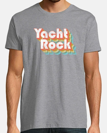 Camiseta regalo de bebida de barco de fiesta de rock de yate de desvanecimiento vintage