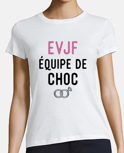 Playera regalo de boda del equipo de choque evj