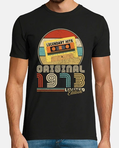 Camiseta regalo de cumpleaños retro vintage 1973