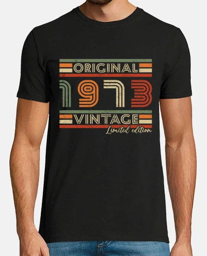 Camiseta regalo de cumpleaños vintage de 1973