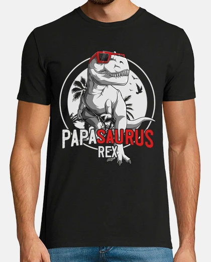 Camiseta regalo de fiesta de dinosaurio papá pap