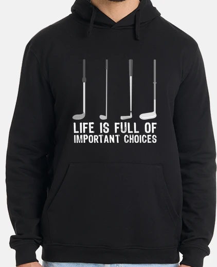 Sudadera regalo de golf divertido opciones impor