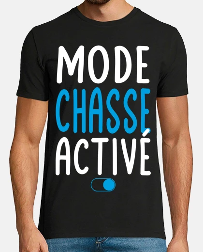 Camiseta regalo de humor activado modo caza