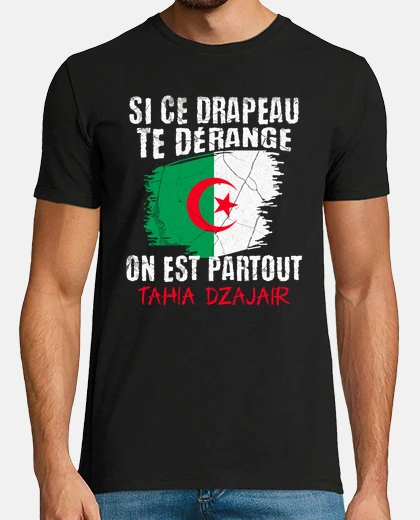 Camiseta regalo de la bandera de argelia para ar