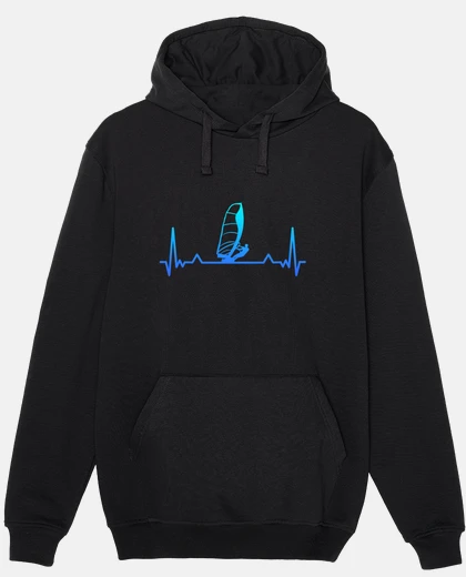 Sudadera regalo de papá de línea de latido del c