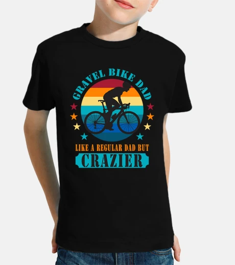 Ropa regalo del día del padre de la biciclet