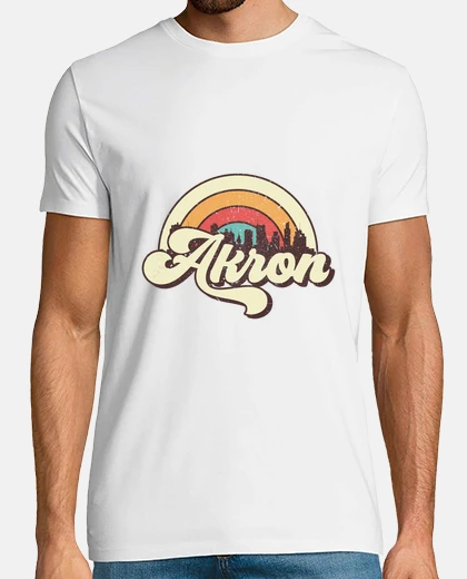 T-shirt regalo della città di Akron