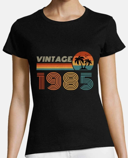 T-shirt regalo di compleanno 39 anni palma vint