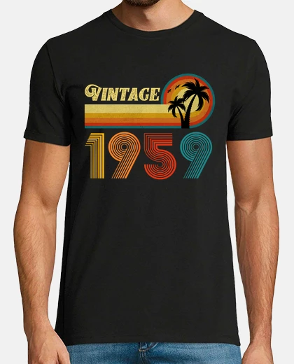 T-shirt regalo di compleanno 64 anni vintage re