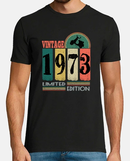 T-shirt regalo di compleanno anno di nascita 1973