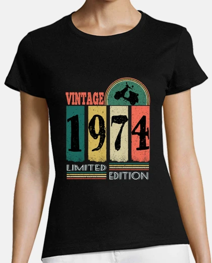 T-shirt regalo di compleanno anno di nascita 1974