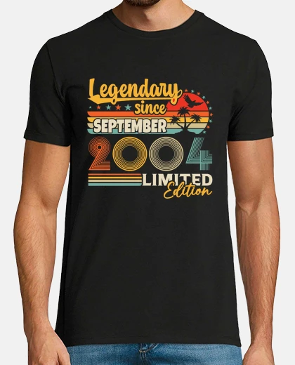 T-shirt Regalo di compleanno di settembre 2004