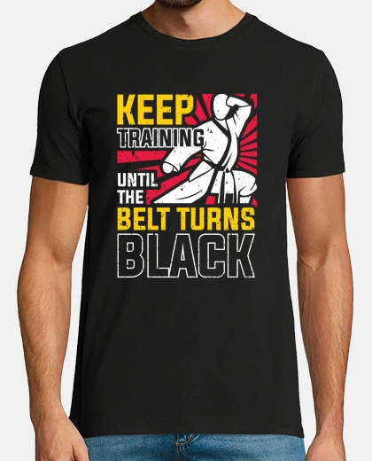 T-shirt regalo di karateka cintura nera di kara