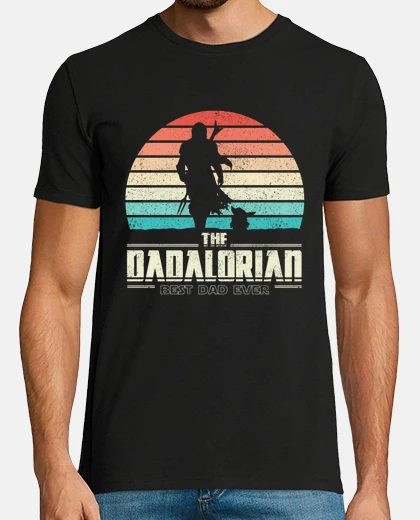 T-shirt regalo di papà - mando - il dadalorian
