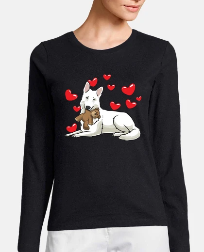 T-shirt regalo di pastore svizzero bianco