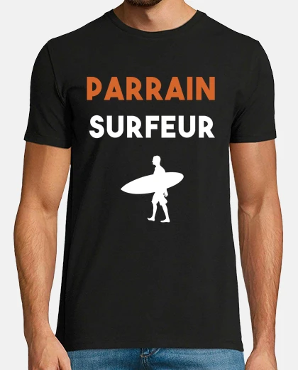 T-shirt regalo di surf per il padrino del surfi