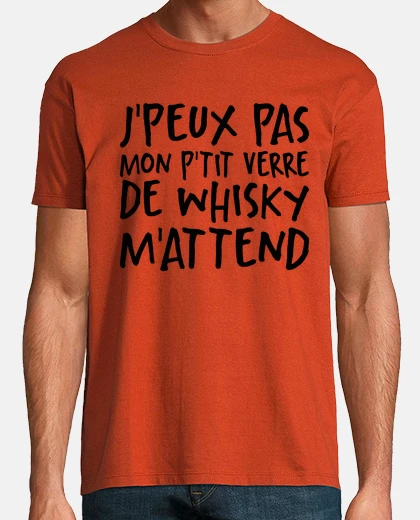 T-shirt regalo di whisky - un bicchierino mi st
