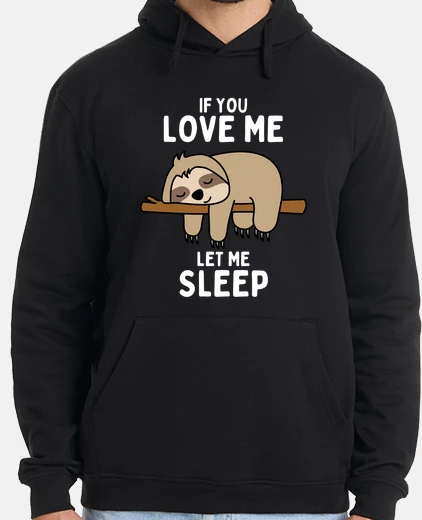 Sudadera regalo divertido perezoso durmiente