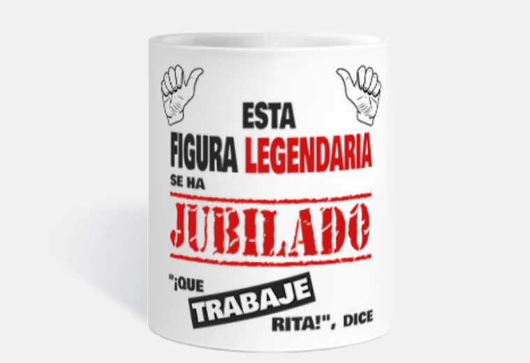 Regalo gracioso jubilacion jubilado